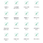 精选280首无损中文dj合集 每首都是网络神曲 flac/9.7g